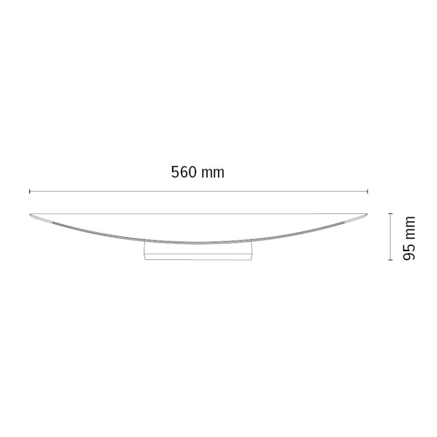 Dimmbare LED-Wandleuchte DUBAI LED/6,5W/230V Eiche