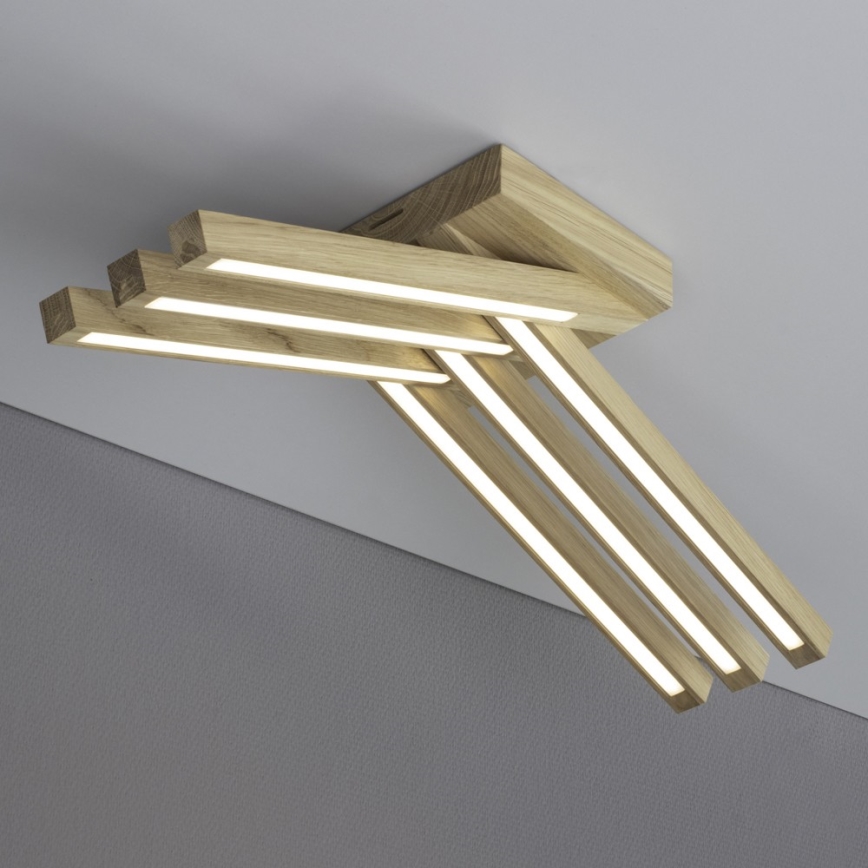LED-Anbauleuchte LINUS 6xLED/4,5W/230V matte Eiche