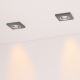 SET 3x LED-Einbauleuchte VITAR 1xGU10/5W/230V Beton – FSC-zertifiziert