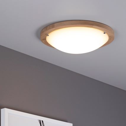 Deckenleuchte FRIDA 2xE27/40W/230V – FSC-zertifiziert