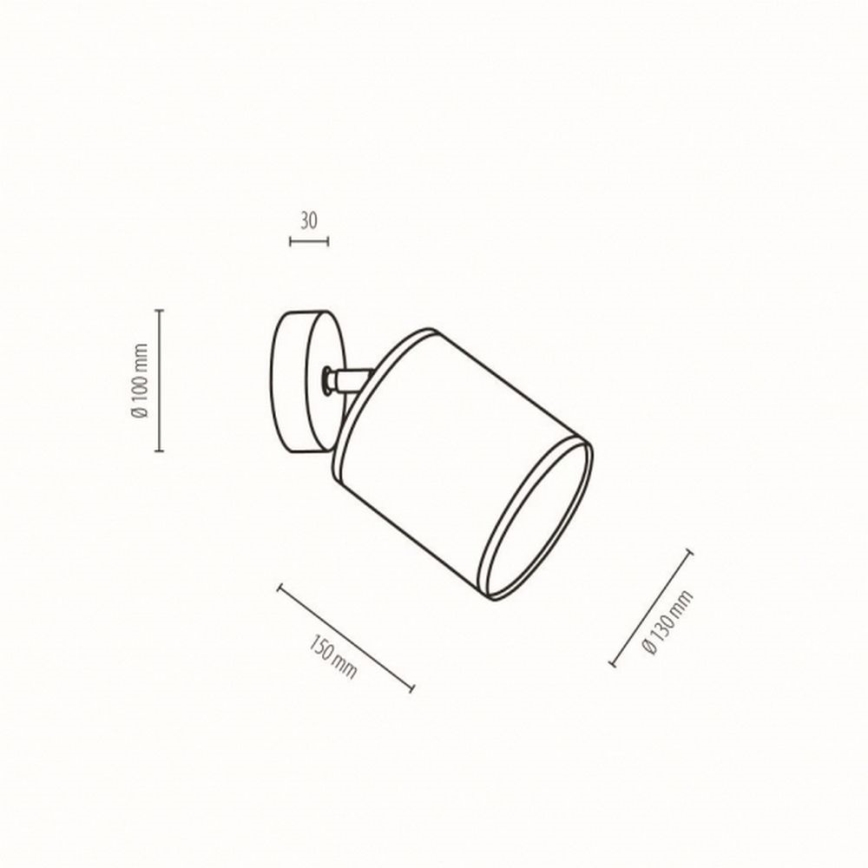 Wandleuchte JUTE 1xE27/25W/230V