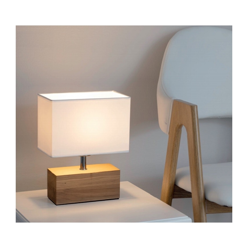 Tischlampe THEO 1xE27/25W/230V – FSC-zertifiziert