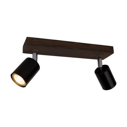 Decken-Einbauleuchte MANARA 2xGU10/5W/230V Kiefer