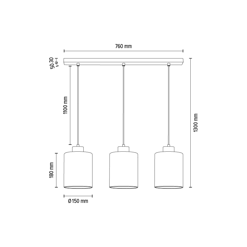 Ersatzglas ZEFIR E27 weiß