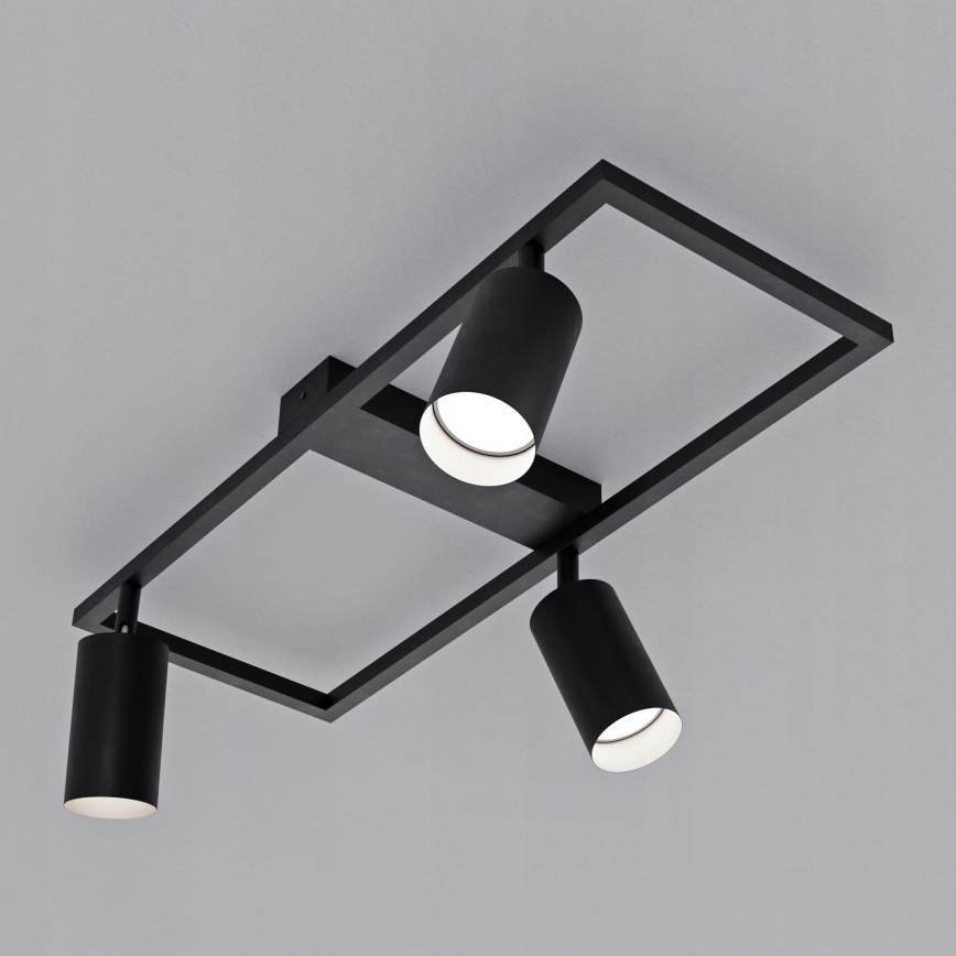 Spotleuchte 3xGU10/30W/230V schwarz