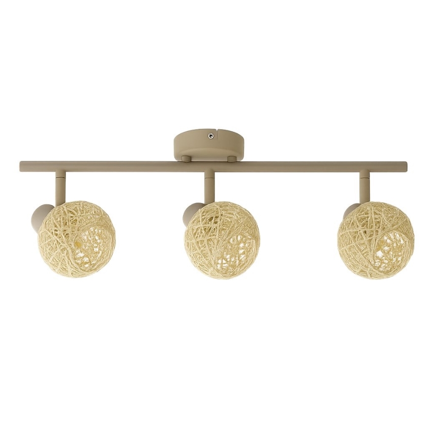 Spotleuchte DEX 3xE14/10W/230V beige/cremefarben