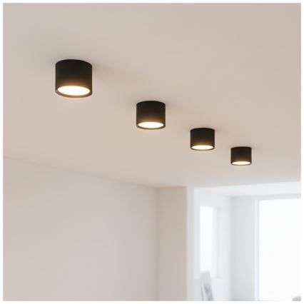 Spotleuchte OH12S 1xGX53/35W/230V 5 cm schwarz