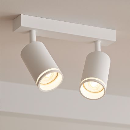 Spotleuchte PIPE 2xGU10/10W/230V weiß