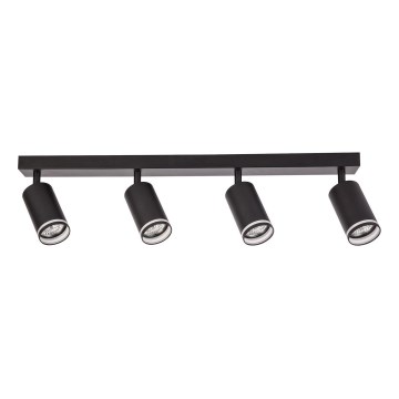 Spotleuchte PIPE 4xGU10/10W/230V schwarz