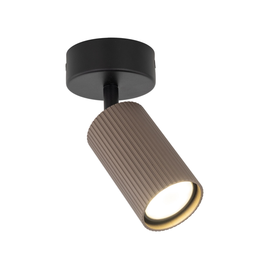 Spotleuchte TUNE 1xGU10/10W/230V schwarz/braun