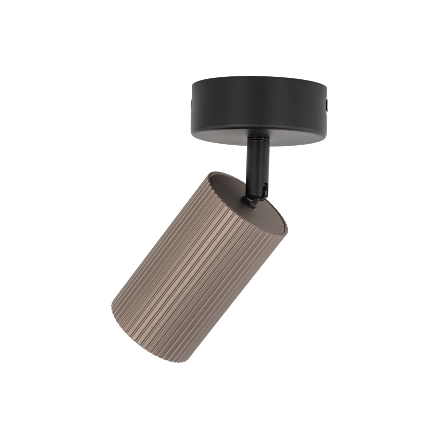 Spotleuchte TUNE 1xGU10/10W/230V schwarz/braun