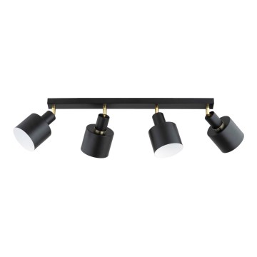 Spotleuchte ZORENA 4xE27/15W/230V schwarz