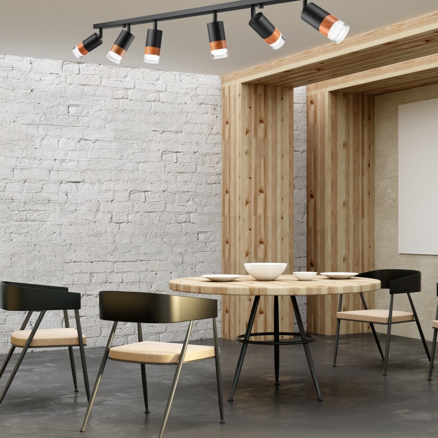 Einbauleuchte AURORA 6xGU10/10W/230V 117 cm