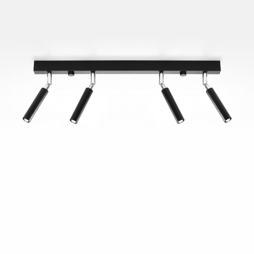 Spotlight EYETECH 4xG9/12W/230V schwarz