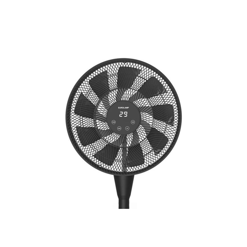 Standventilator 25 W/230 V, Ø 40 cm, schwarz + Fernbedienung
