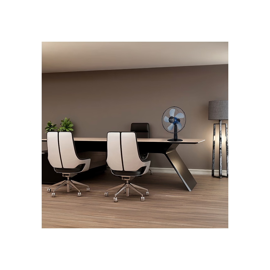 Standventilator 3‑in‑1, 50 W/230 V, Ø 40 cm, schwarz