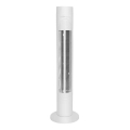 Standventilator 50W/230V 83 cm weiß + Fernbedienung