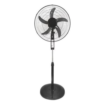Standventilator 60W/230V 129 cm schwarz + Fernbedienung