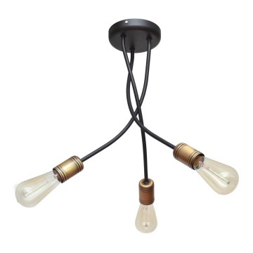 Stange-Kronleuchter HARVARD 3xE27/15W/230V