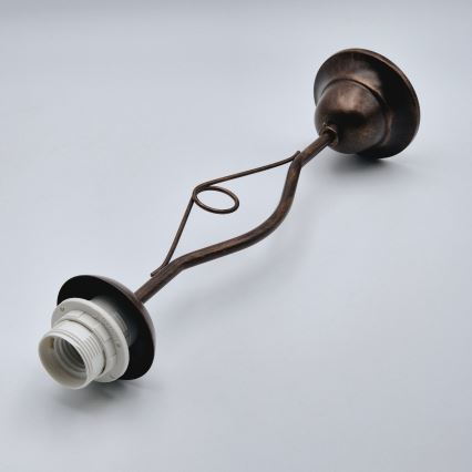 Stange-Kronleuchter RETRO II 1xE27/60W/230V