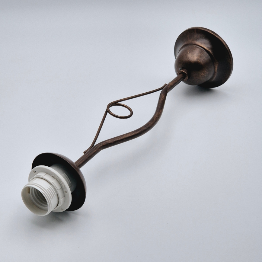 Stange-Kronleuchter RETRO II 1xE27/60W/230V