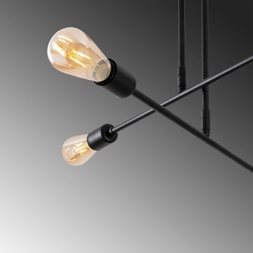 Stangen-Kronleuchter FLOWER 4xE27/40W/230V