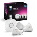 Starter-Set Philips Hue WHITE AND COLOR AMBIANCE 3xGU10/4,2W/230V 2200-6500K + Hue bridge