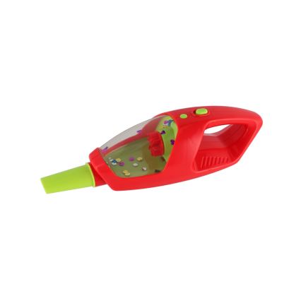Staubsauger mit Licht- und Soundeffekten, 2-in-1, 2xAA