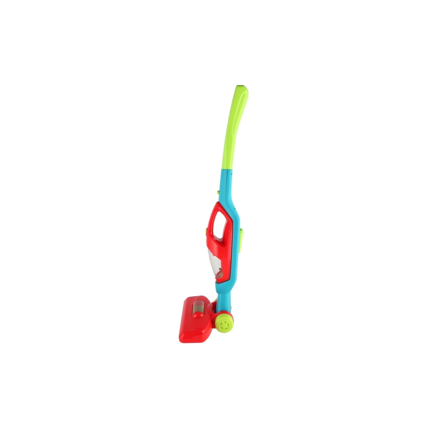 Staubsauger mit Licht- und Soundeffekten, 2-in-1, 2xAA