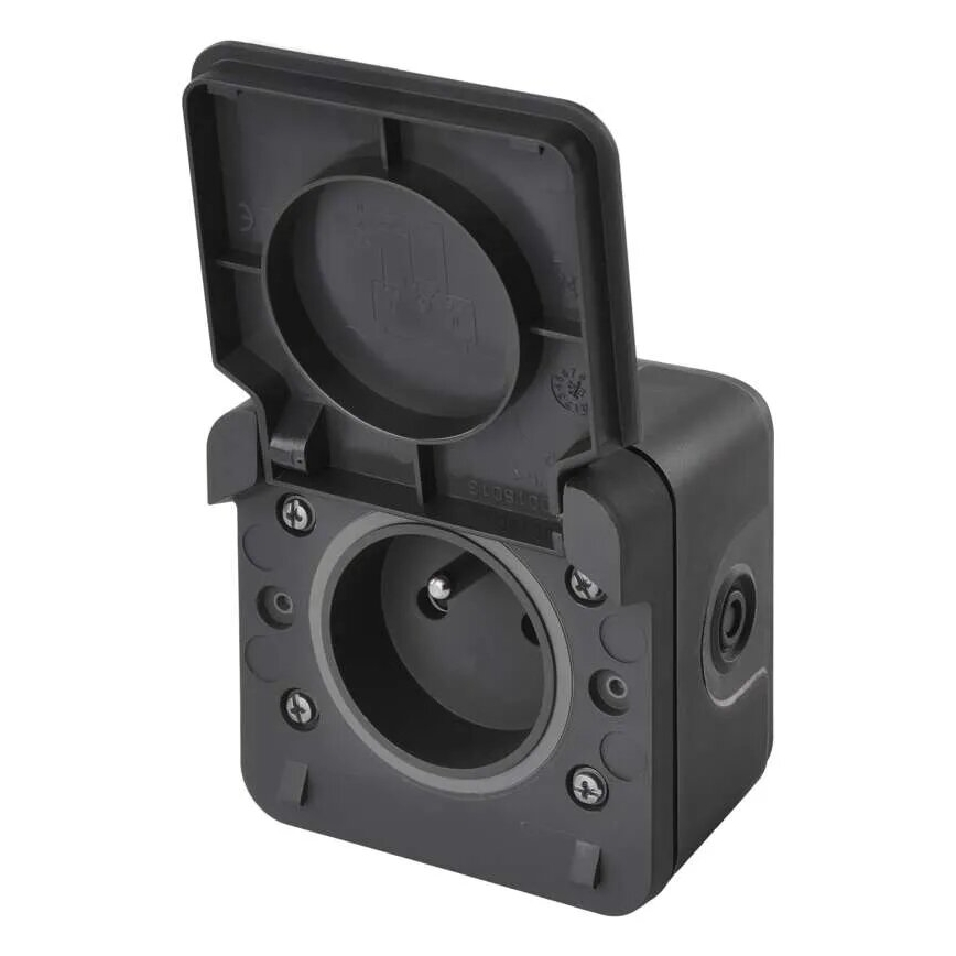 Steckdose für feuchte Umgebung IP55