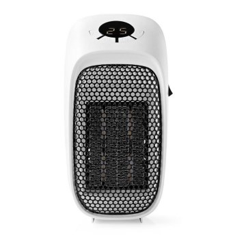 Steckdosenheizung mit LCD-Display und Thermostat 400W/230V