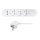 Steckdosenleiste mit Schalter, 3‑fach, mit USB‑A- und USB‑C‑Ladeanschlüssen, 3 m