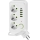 Steckdosenverteiler mit Schalter LINEA 3x230V + 5xUSB A/C SCHUKO 5 m weiß