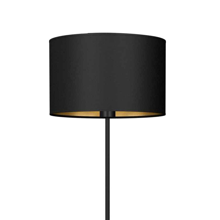 Stehlampe ARDEN 1xE27/60W/230V schwarz/gold