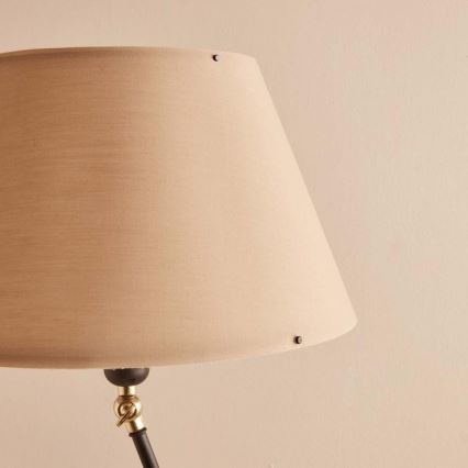 Stehlampe AYD 1xE27/40W/230V schwarz/braun