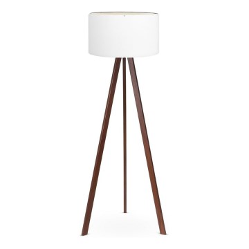 Stehlampe AYD 1xE27/60W/230V weiß/braun