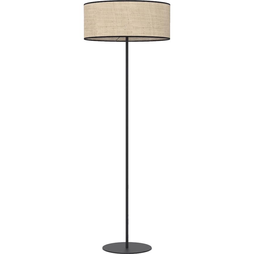 Stehlampe ECO 1xE27/15W/230V Beige/Rattan