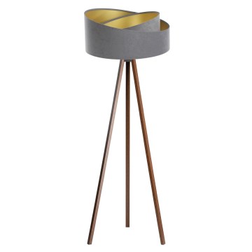 Stehlampe GALAXY 1xE27/60W/230V grau/wenge