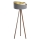 Stehlampe GALAXY 1xE27/60W/230V grau/wenge