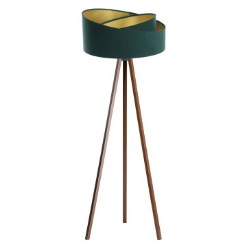 Stehlampe GALAXY 1xE27/60W/230V grün/wenge
