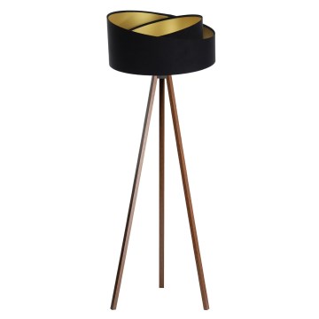 Stehlampe GALAXY 1xE27/60W/230V schwarz/wenge