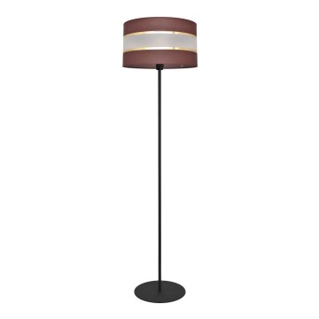 Stehlampe HELEN 1xE27/15W/230V braun/schwarz/gold