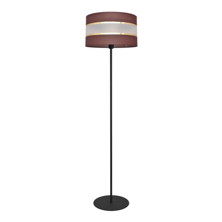 Stehlampe HELEN 1xE27/15W/230V braun/schwarz/gold