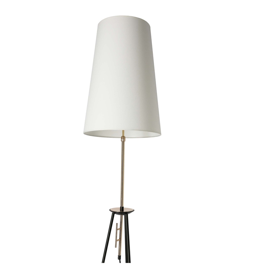 Stehlampe TAFLO 1xE27/60W/230V weiß/schwarz/gold