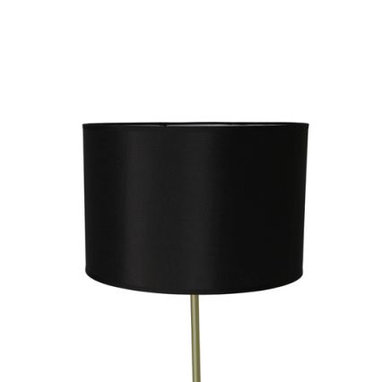 Stehlampe TEGOLA 1xE27/60W/230V schwarz/gold