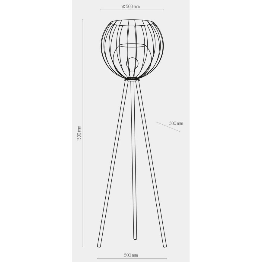 Stehlampe UNIVERSO 1xE27/60W/230V