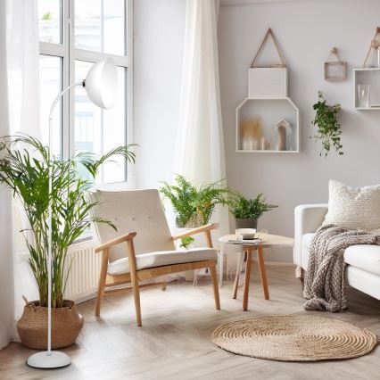 Stehlampe ZACK 1xE27/15W/230V weiß