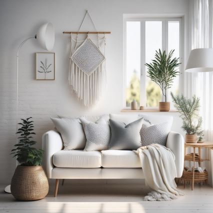 Stehlampe ZACK 1xE27/15W/230V weiß