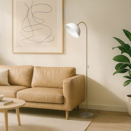 Stehlampe ZACK 1xE27/60W/230V beige