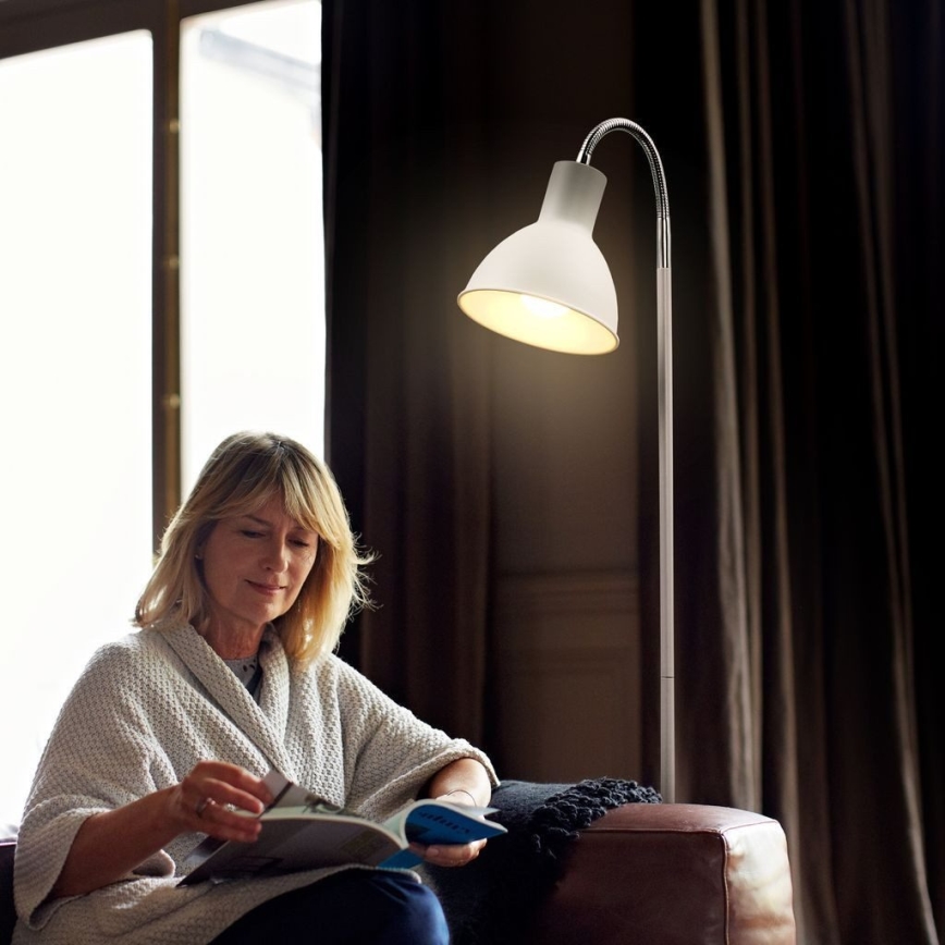 Stehleuchte 1xE27/25W/230V weiß